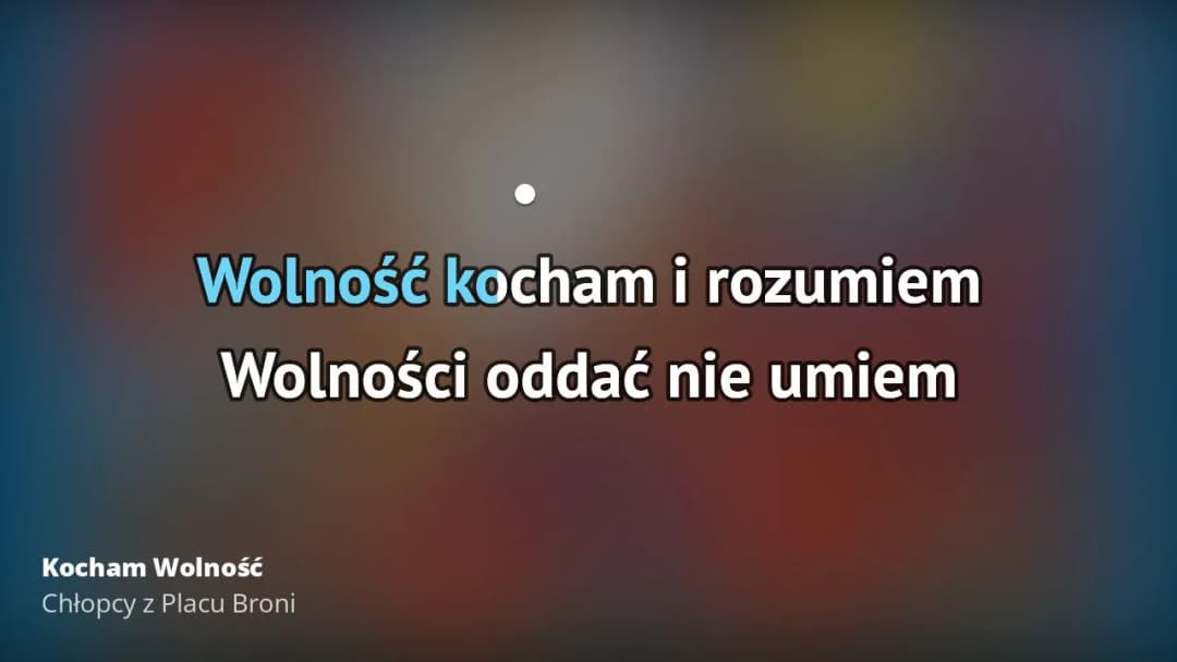 Kto śpiewa Kocham wolność i rozumie jego znaczenie w historii Polski?